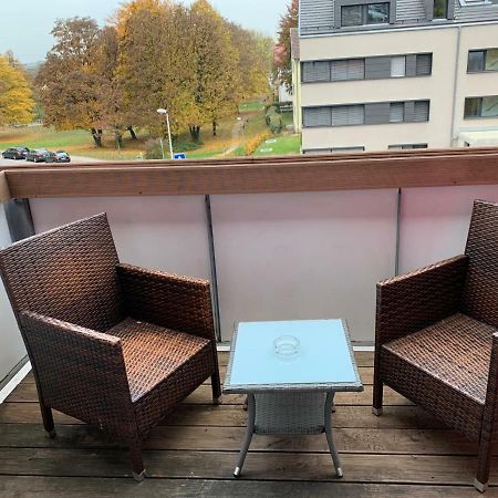 Zentrales Wg-Zimmer 1 Ravensburg, Balkon, Kamin Exterior foto